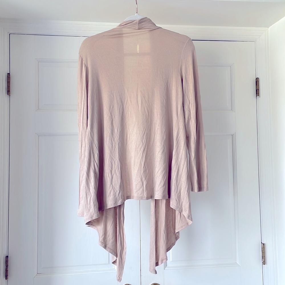 Beige lightweight cardigan, women XL - Picture 2 of 4